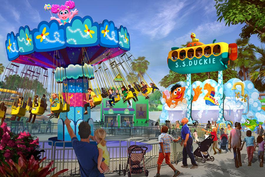 Sesame Place en San Diego celebra su primer aniversario con la apertura de atracciones acuáticas 