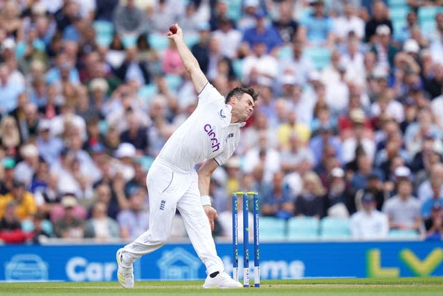 Anderson is approaching his 25th year as an international cricketer (John Walton/PA)