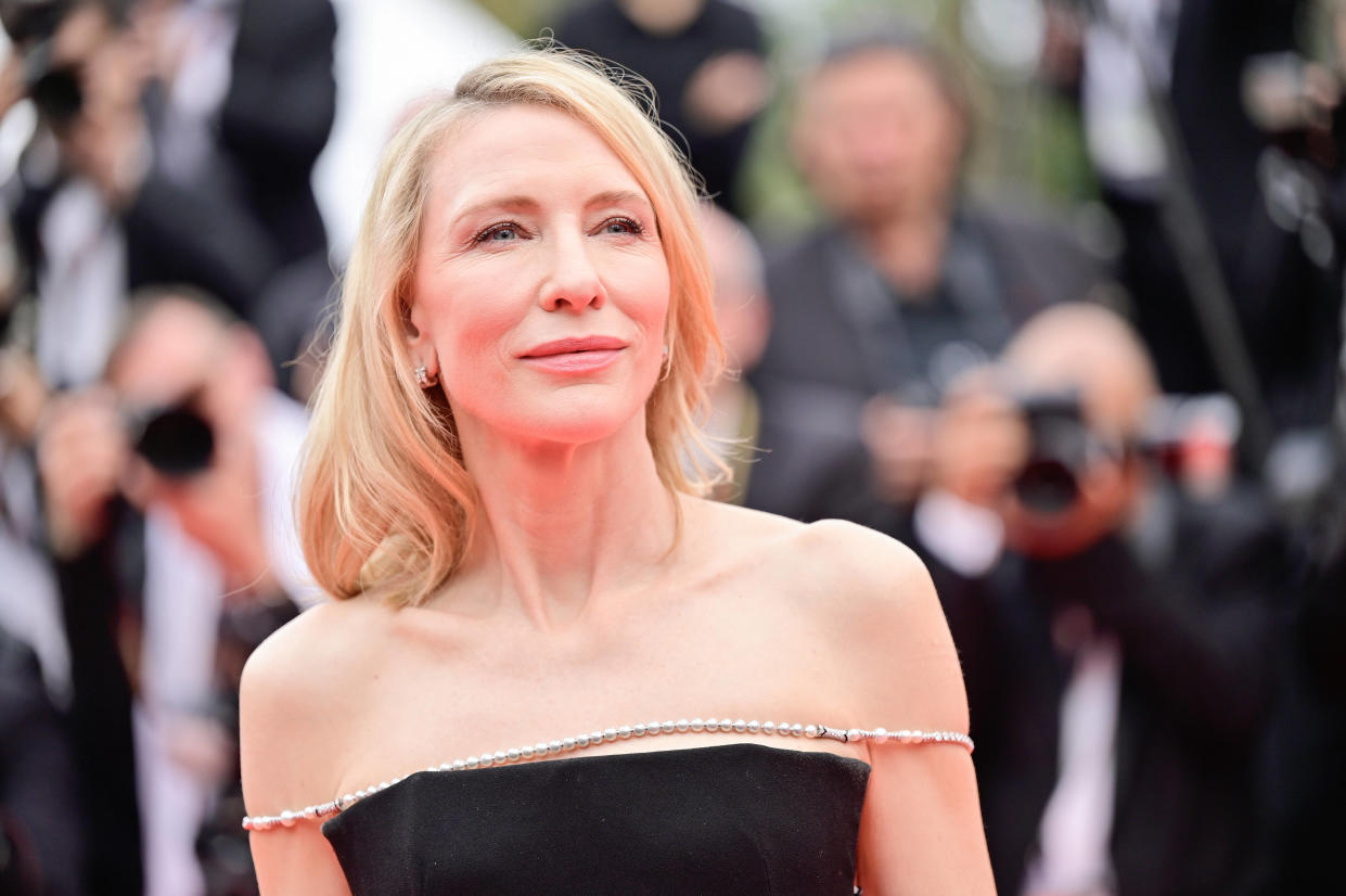 Sur le tapis rouge de « The Apprentice » au Festival de Cannes, Cate Blanchett fait parler d’elle avec sa robe.