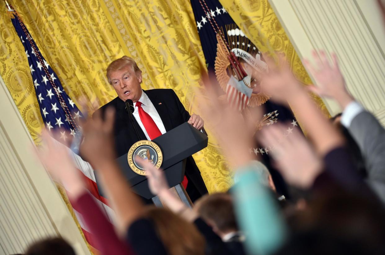 Trump: the President broke the tradition to hold an Iftar meal at the White House: AFP/Getty Images