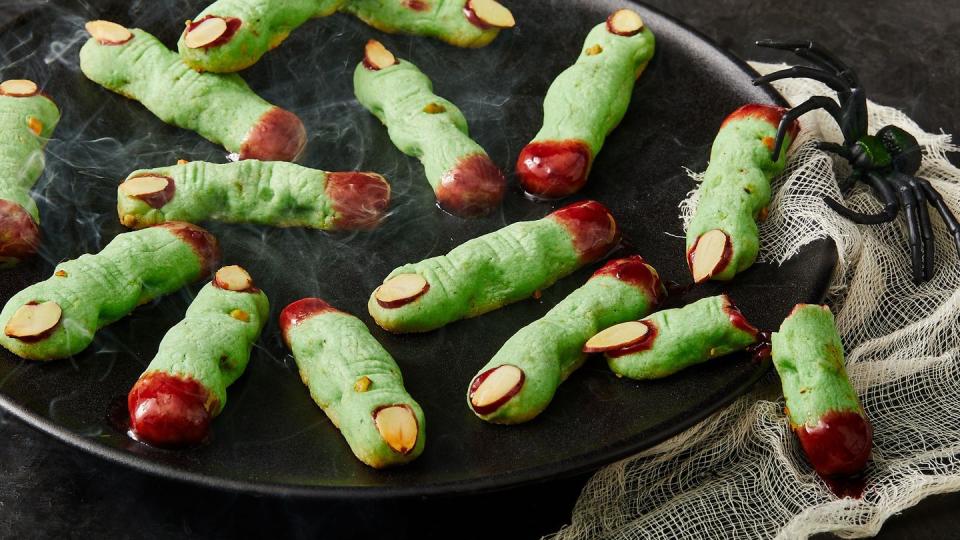 witch finger cookies recipe