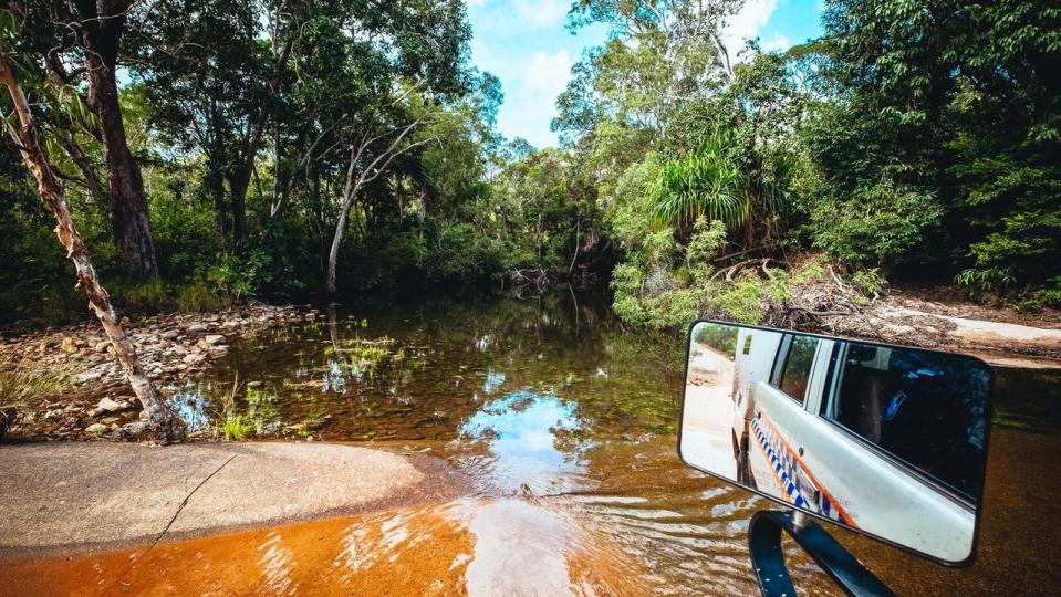 Human remains were discovered within one of the crocodiles euthanised by wildlife officers. Picture: Twitter @QldPolice