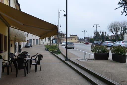 In northern Italy, bars and streets are empty and football stadiums could be too