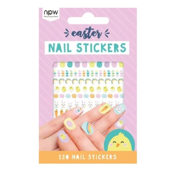 <p>All girls like to paint their nails. These stickers totally add to the manicure fun! They feature adorable Easter characters and patterns. </p><p><em><a href="https://go.skimresources.com?id=113896X1572730&xs=1&url=https%3A%2F%2Fwww.barnesandnoble.com%2Fw%2Feaster-nail-stickers-npw%2F1141654866&sref=parade.com%2Fshopping%2Feaster-gifts-for-teens" rel="noopener" target="_blank" data-ylk="slk:Easter Nail Stickers, $7.50 at Barnes & Noble;elm:context_link;itc:0;sec:content-canvas" class="link ">Easter Nail Stickers, $7.50 at Barnes & Noble</a></em></p><p>Barnes & Noble</p>