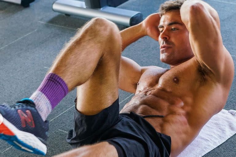 Zac Efron mantiene una gran disciplina en cuanto al mantenimiento de su figura, especialmente cuando va a rodar alguna película