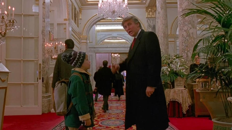 Donald Trump in Home Alone 2 (20th Century Fox)