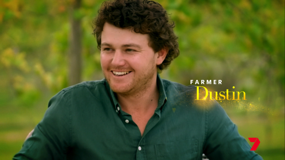 Farmer Wants A Wife 2024 star Farmer Dustin.