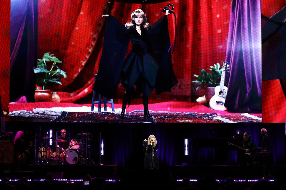 Stevie Nicks onstage at Madison Square Garden in New York Sunday.