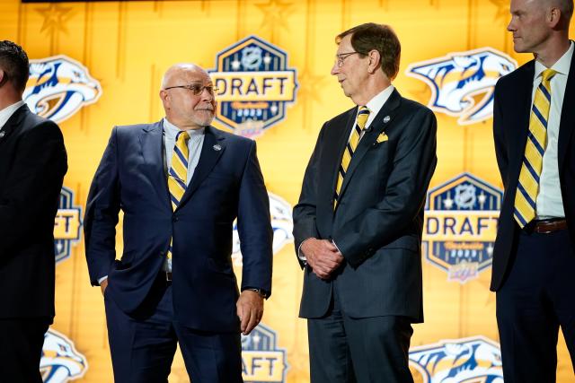 Nashville Predators open Day 2 of 2023 NHL Draft with flurry of