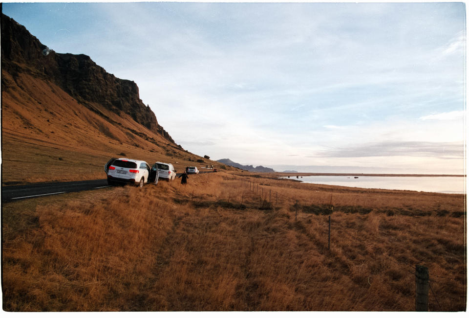 Icelandic coastline