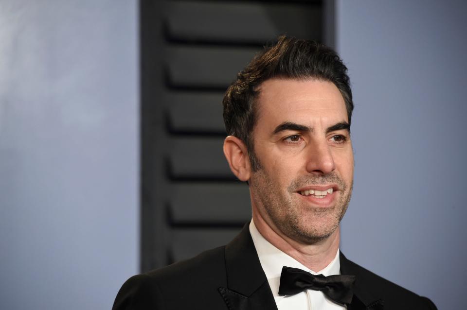 "Borat Subsequent Moviefilm" creator and star Sacha Baron Cohen.