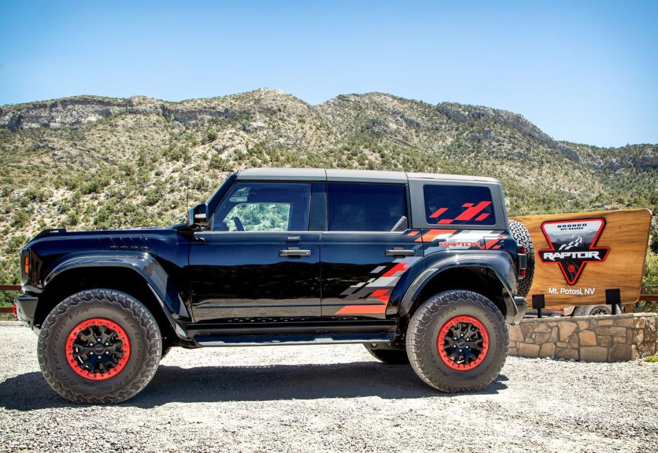 2024 ford bronco raptor code orange