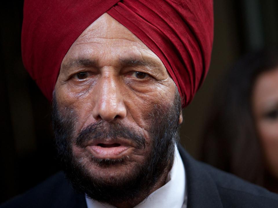 Singh went on to run for India at the Rome Olympics of 1960 and 1964 in Tokyo (AFP)