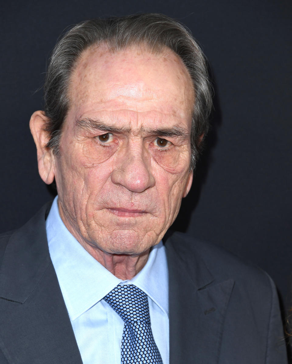 closeup of Tommy Lee Jones