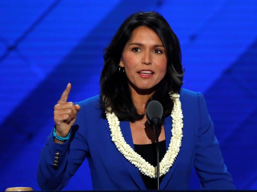 Tulsi Gabbard, the first Hindu and first Samoan-American elected to congress (Reuters)