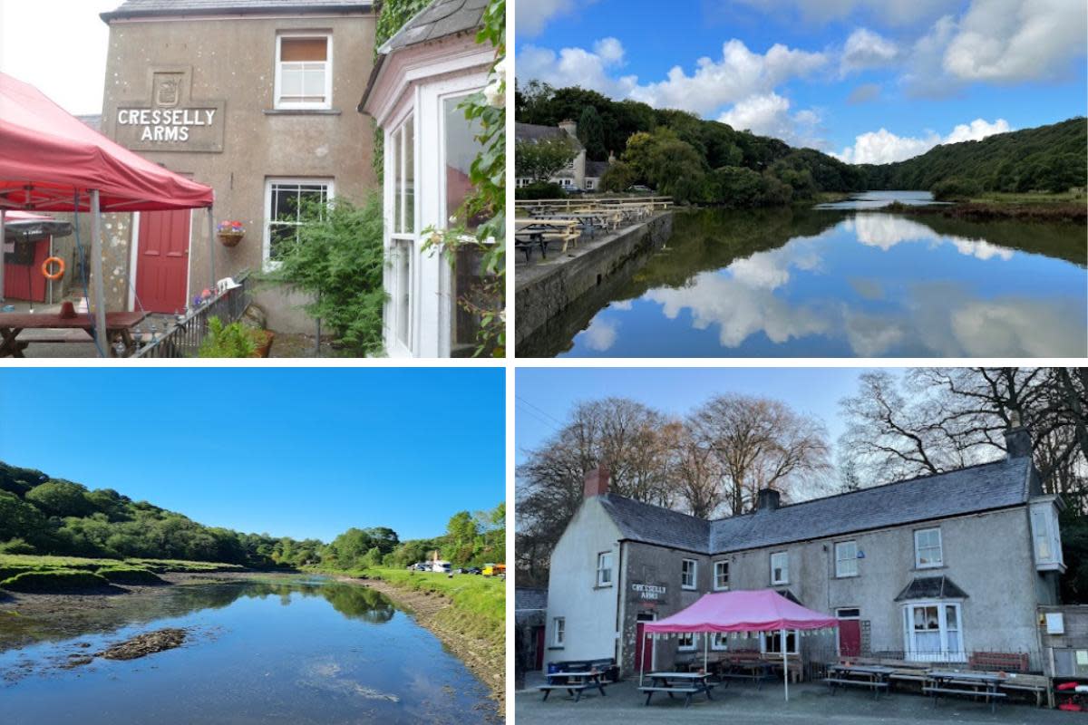 The Cresselly Arms was named one of the best coastal pubs by Visit Pembrokeshire. <i>(Image: Google Maps)</i>