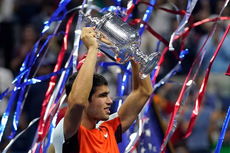 Carlos Alcaraz venció en la final a Casper Ruud y es el nuevo campeón del US Open y flamante número 1 del mundo