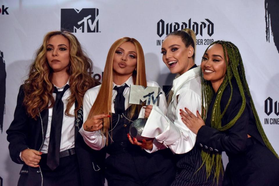 The group at the MTV Europe Music Awards (EPA)