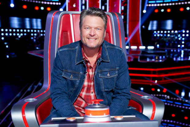 <p>Blake Shelton</p><p>Photo by: Tyler Golden/NBC</p>