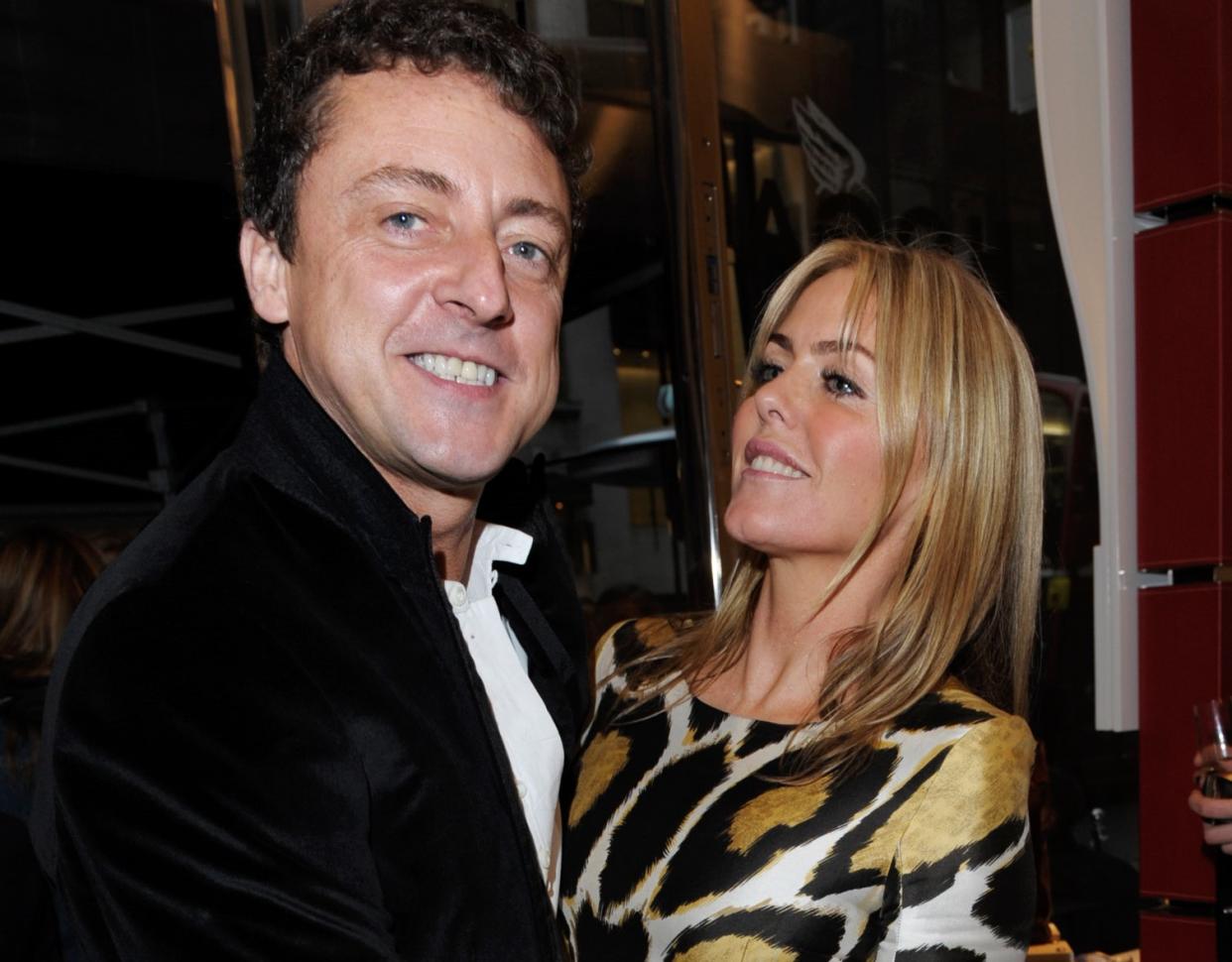 Patsy Kensit and fourth husband Jeremy Healy in 2009. (Getty Images)