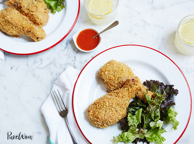 Potato-Chip Fried Chicken