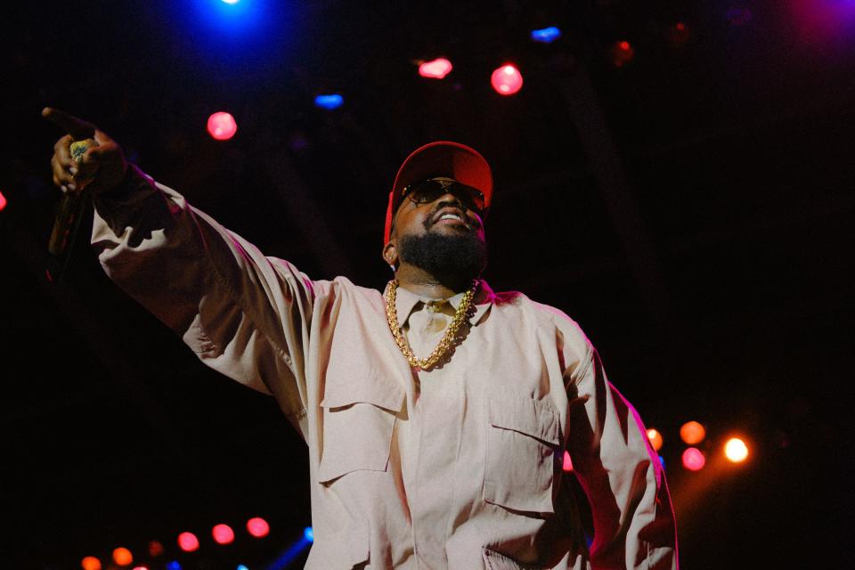 Big Boi headlines the Briggs & Stratton Big Backyard at Summerfest on Thursday, June 23, 2022.