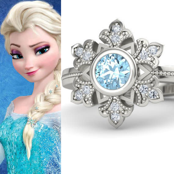 Bling-bling fit for the Snow Queen of Arendelle. 