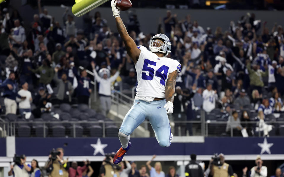 Dallas Cowboys defensive end Sam Williams (54) Mandatory Credit: Kevin Jairaj-USA TODAY Sports