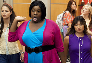 Melissa Benoist, Alex Newell, Jenna Ushkowitz | Photo Credits: Mike Yarish/Fox