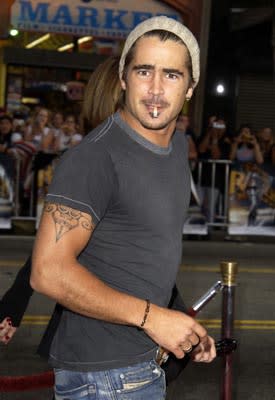 Colin Farrell at the LA premiere of Paramount's Lara Croft Tomb Raider: The Cradle of Life