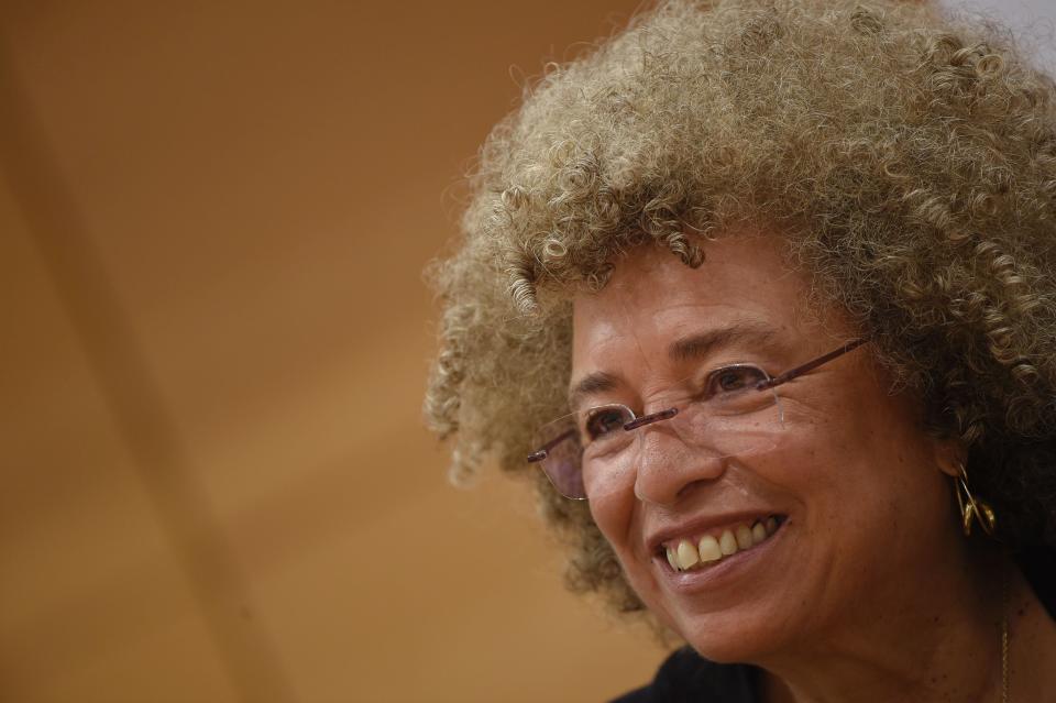 Angela Davis investigated US prison system in one of her ten books (AFP via Getty Images)