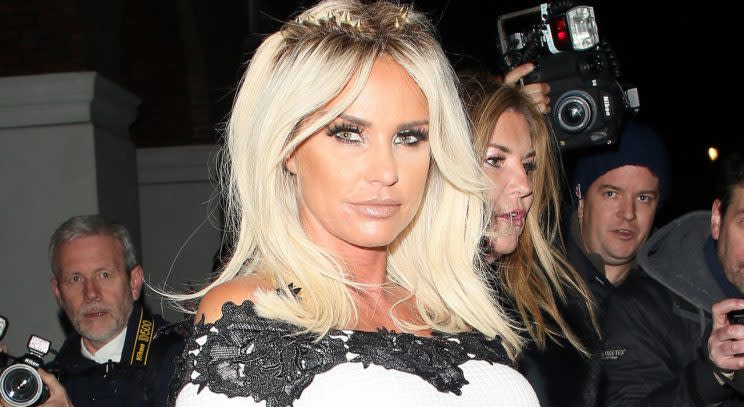 Katie Price/Getty