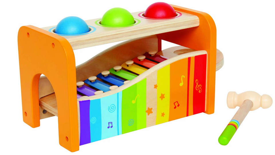 Best toys and gifts for 1-year-olds: Tap & Pound Bench with Xylophone