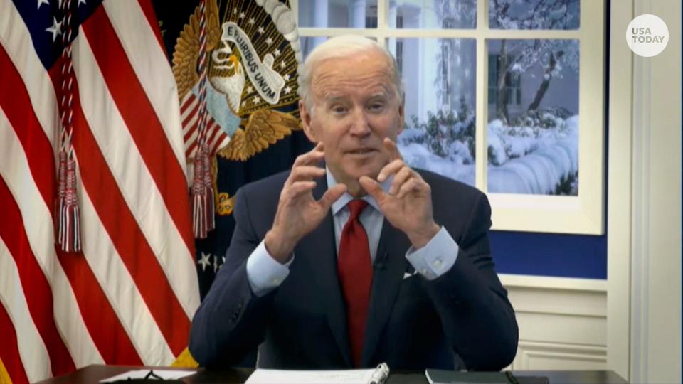 The Biden administration continues to urge Americans to get vaccinated as omicron spreads.