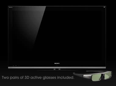 52-inch Sony Bravia 3D television