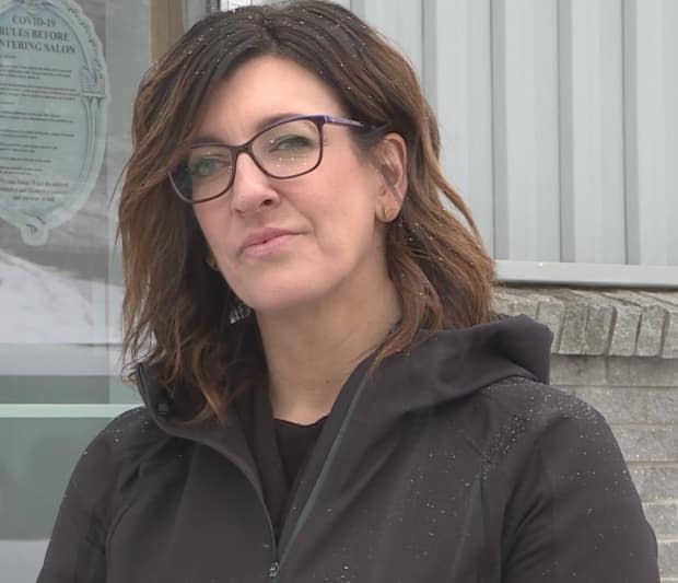 Tash Noble, owner of Tash's Studio in Corner Brook, says the west coast of Newfoundland is in a much different place when it comes to COVID-19 case counts.  (Colleen Connors/CBC - image credit)