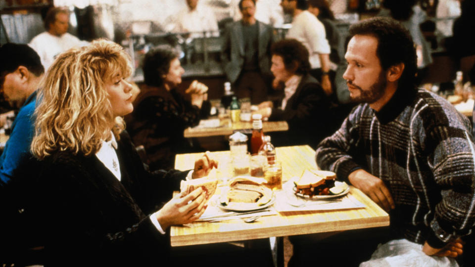 Meg Ryan and Billy Crystal in When Harry Met Sally