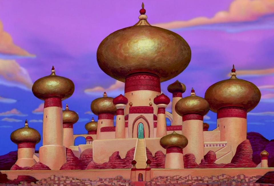 MOVIE: The Sultan's Palace in <i>Aladdin</i>