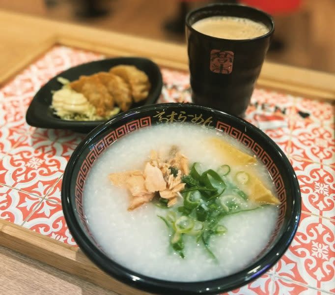 takagi ramen breakfast - okayu setonigiri sets