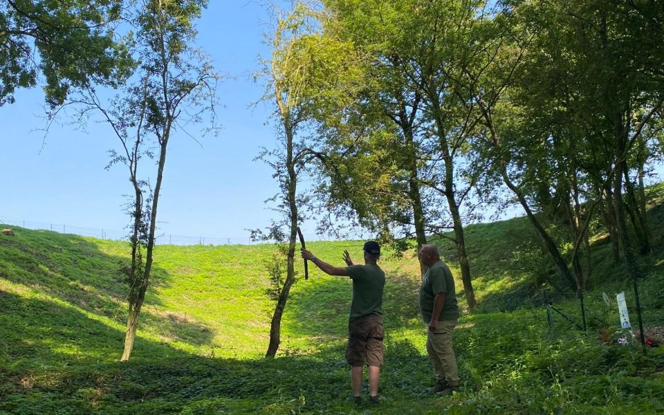 The Hawthorn Ridge crater today