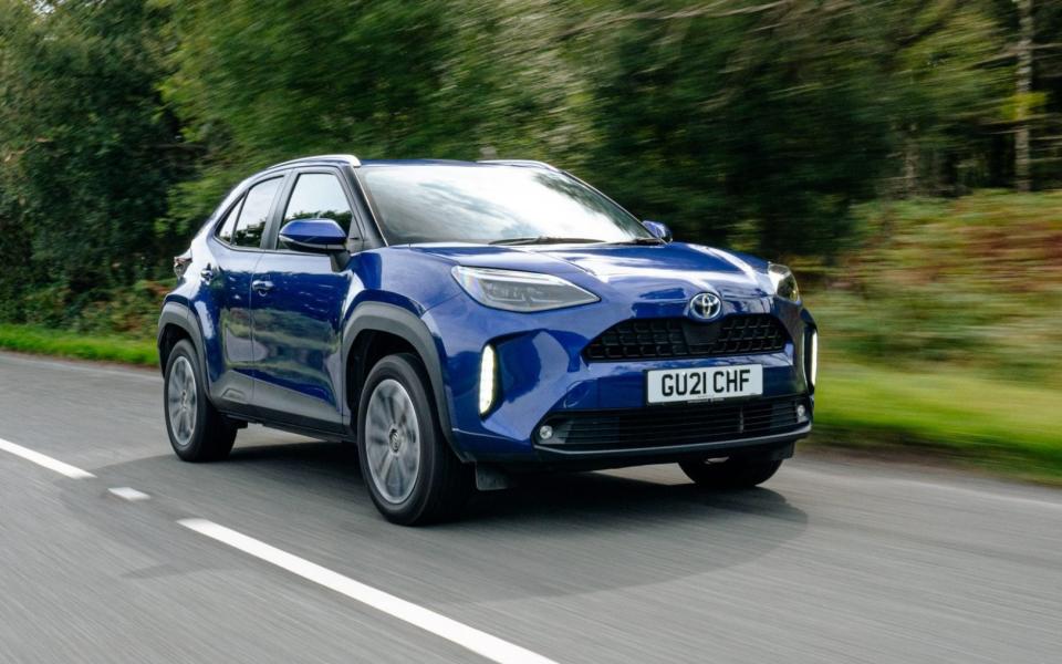 The Yaris Cross offers more boot space and curb clearance than the standard hatch