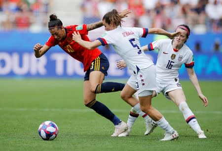 Women's World Cup - Round of 16 - Spain v United States