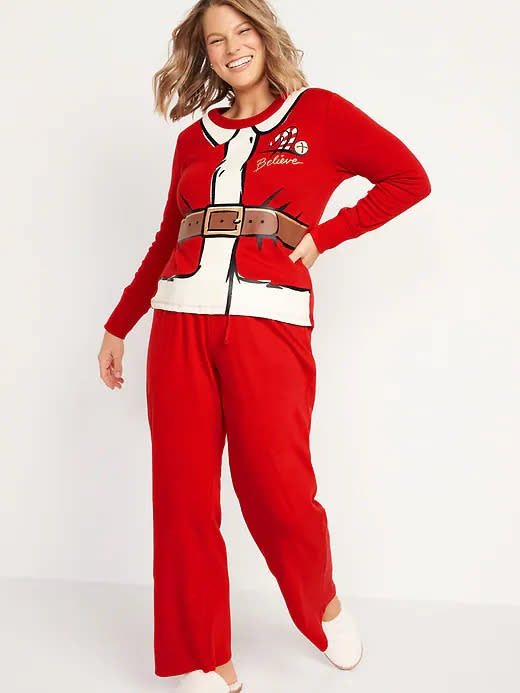 Holiday Graphic Pajama Set. Image via Old Navy.