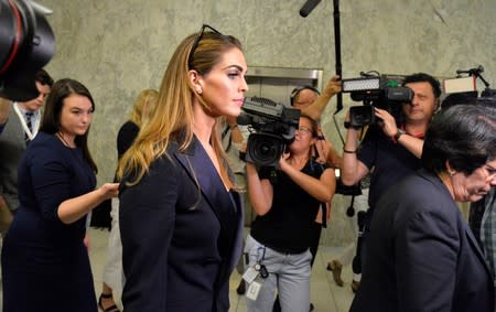 Hope Hicks departs House Judiciary Committee closed door interview