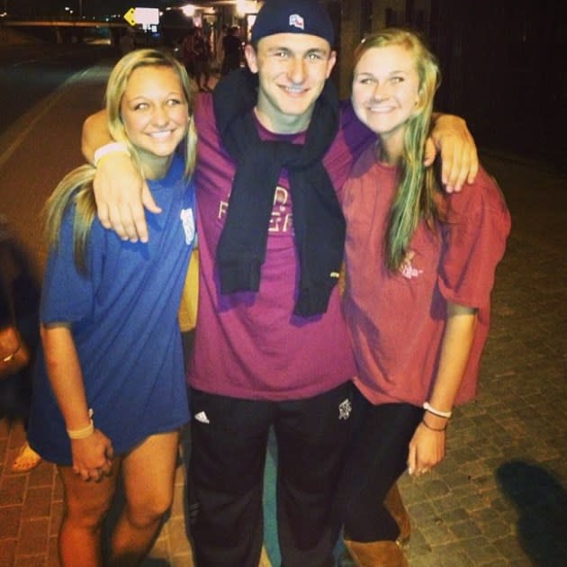 johnny manziel drake instagram