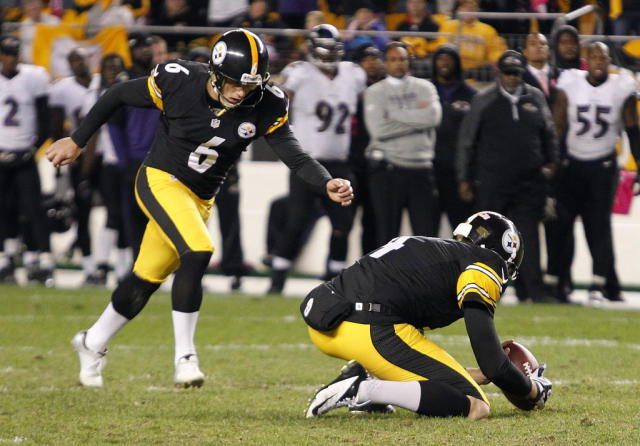 The Steel Toe: Kicker Shaun Suisham near perfect in a Pittsburgh Steelers  uniform 