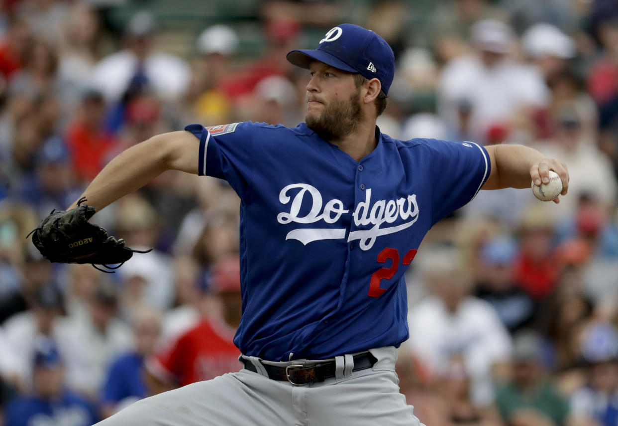 Are there health concerns regarding Dodgers starting pitcher Clayton Kershaw? (AP)