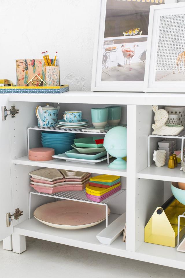 8 Genius Kitchen Counter Storage & Organization Ideas for Clutter