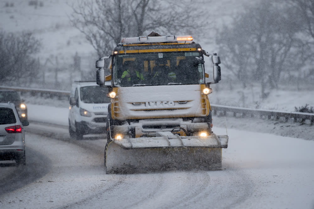 <em>Parts of the UK have been hit by an icy blast – and there’s more to come (Picture: PA)</em>