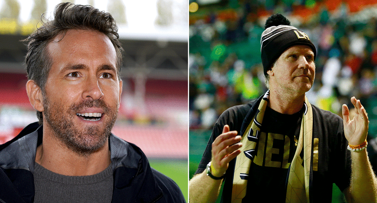 Ryan Reynolds wants pal Will Ferrell to come to Wrexham. (Getty)